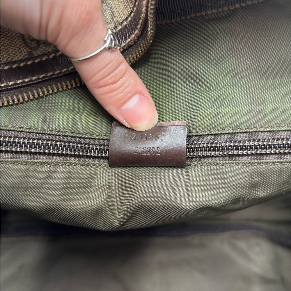 Gucci GG Plus Monogram Interlocking G Briefcase - image 11